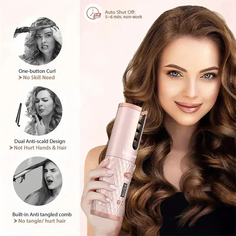 Vancostar™ Pro Wireless Hair Curler